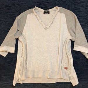 Peace Love World Short Sleeve Sweater